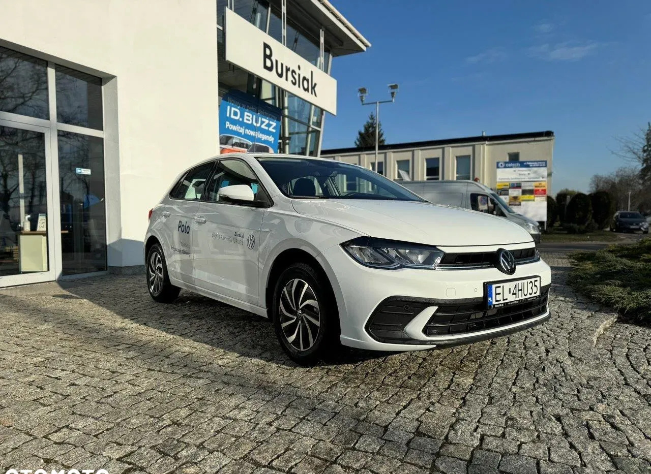 łódzkie Volkswagen Polo cena 96000 przebieg: 4500, rok produkcji 2023 z Prószków